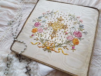 画像1: リボン刺繍礼拝敷