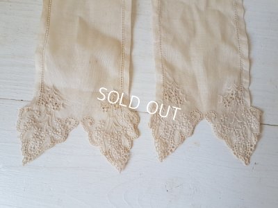 画像13: ワックスフラワーとレースリボンセット