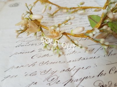 画像10: ワックスフラワーとレースリボンセット