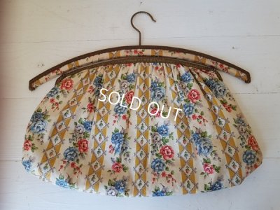 画像2: ローズ柄バッグ付きハンガー