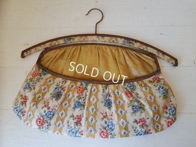 画像3: ローズ柄バッグ付きハンガー