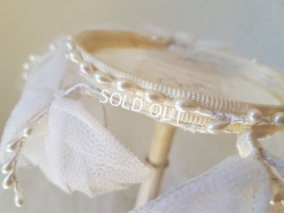 画像4: ベール付きワックス花冠