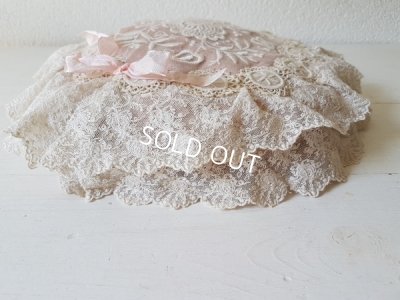 画像7: アンティークレースクッション