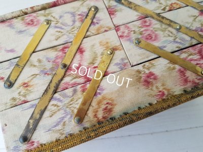 画像13: 花柄カルトナージュソーイングボックス