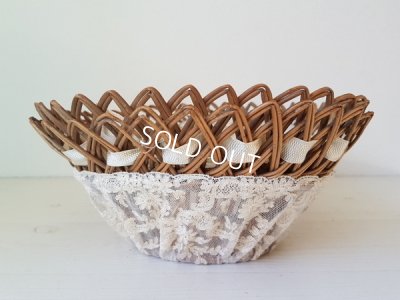 画像6: アンティークレースバスケット