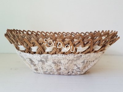 画像7: アンティークレースバスケット