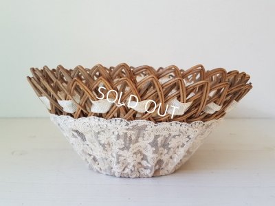 画像8: アンティークレースバスケット