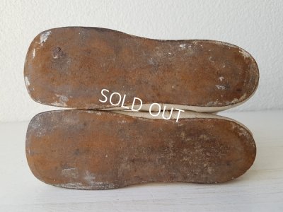 画像8: ヴィクトリアン白いボタンアップシューズ