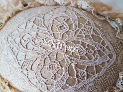 画像3: ロココリボンアンティーククッション