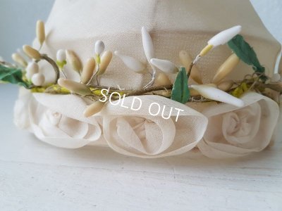 画像2: ワックスフラワーコミュニオンハット