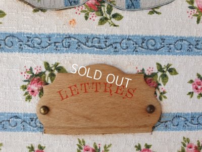 画像3: ローズ柄カルトナージュレターホルダー