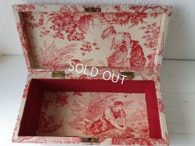 画像5: トワルドジュイ柄ウッドボックス