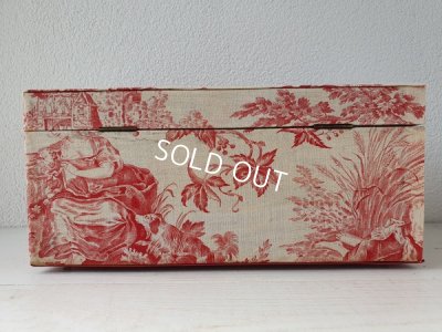 画像9: トワルドジュイ柄ウッドボックス