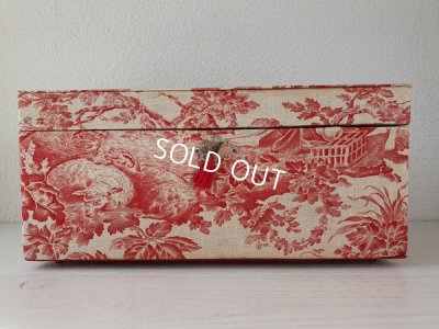 画像7: トワルドジュイ柄ウッドボックス