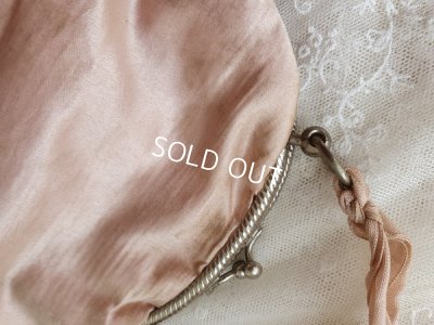 画像9: 手描き花柄シルクバッグ