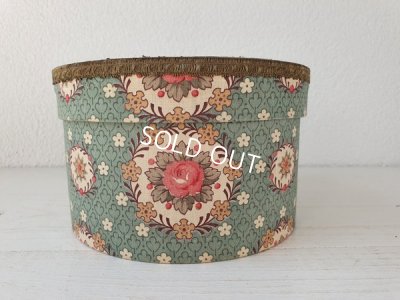 画像2: 花柄カルトナージュボックス