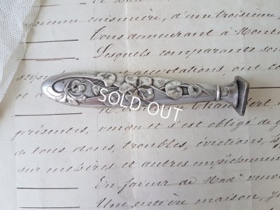 画像3: シルバーすみれレリーフワックススタンプ