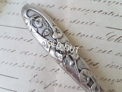 画像7: シルバーすみれレリーフワックススタンプ