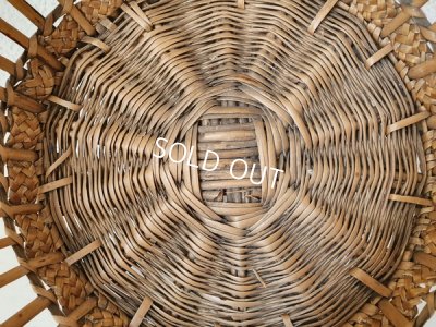 画像7: リボン付きアンティークバスケット