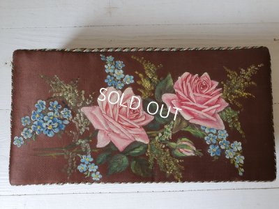 画像2: ローズと勿忘草ミモザ柄ボックス