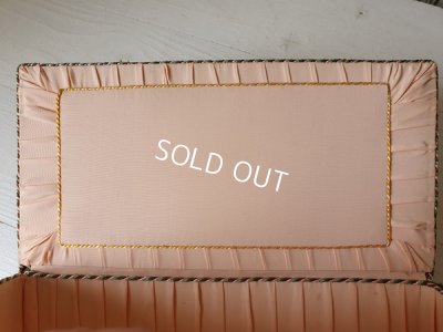 画像5: ローズと勿忘草ミモザ柄ボックス