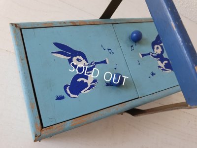 画像3: うさぎ柄ソーイングボックス