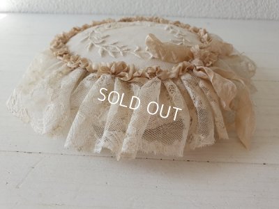 画像5: アンティークレースクッション