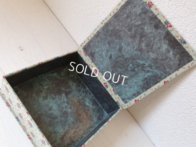 画像10: 小花柄カルトナージュボックス