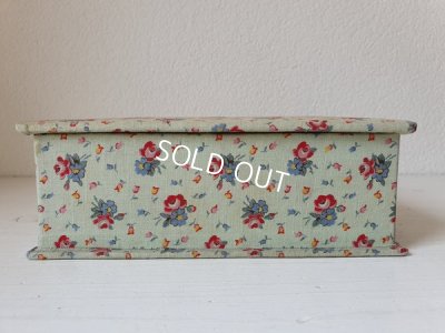 画像2: 小花柄カルトナージュボックス