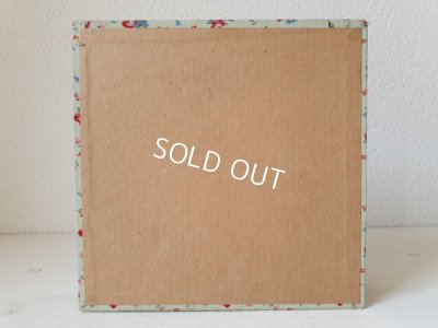 画像12: 小花柄カルトナージュボックス