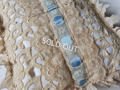 画像4: アンティークレースクッション