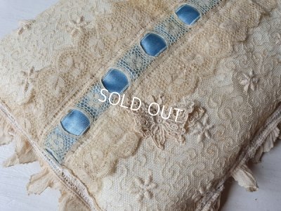 画像5: アンティークレースクッション