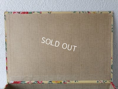 画像13: 花柄カルトナージュボックス