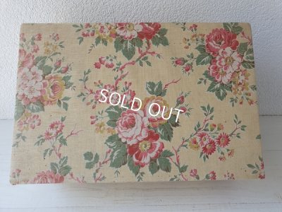 画像4: 花柄カルトナージュボックス