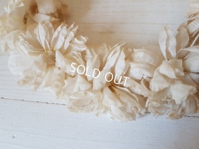 画像2: 布花花冠り