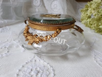 画像8: ローズガーランド花かご装飾ガラスパウダーケース