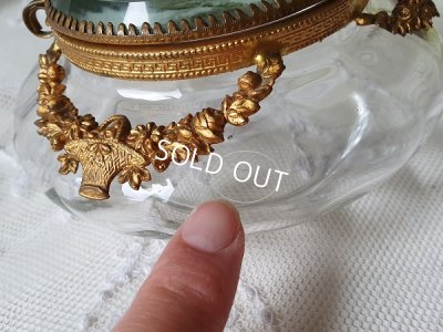 画像14: ローズガーランド花かご装飾ガラスパウダーケース