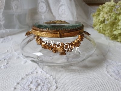 画像9: ローズガーランド花かご装飾ガラスパウダーケース