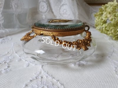 画像10: ローズガーランド花かご装飾ガラスパウダーケース