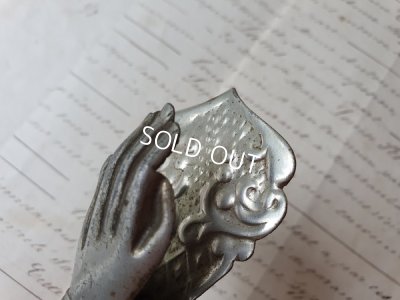 画像5: アンティークハンド型クリップ