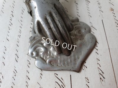 画像3: アンティークハンド型クリップ