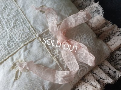 画像4: アンティークレースクッション