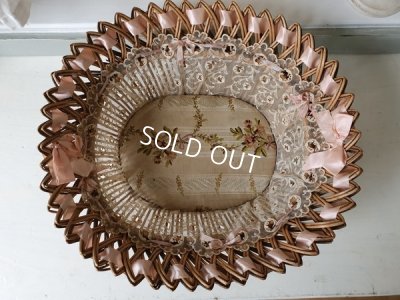 画像2: アンティーク装飾バスケット