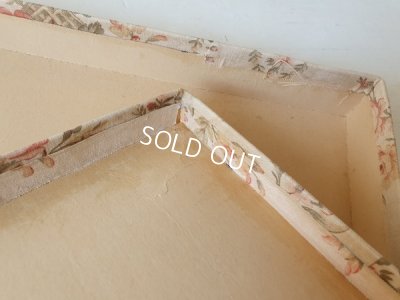 画像11: ローズと花かご柄カルトナージュボックス