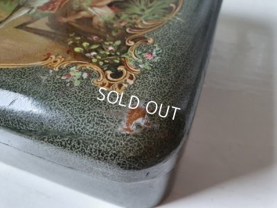 画像15: アンティークパピエマシェボックス