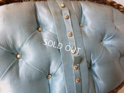 画像3: クッション付きソーイングバスケット