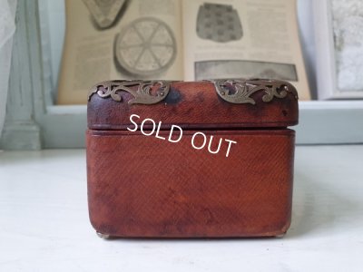 画像9: アンティークハンドグローブボックス