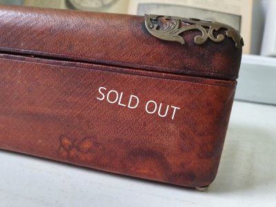 画像13: アンティークハンドグローブボックス