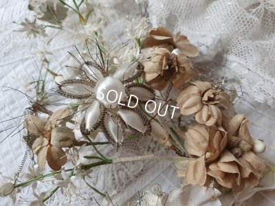 画像15: アンティーク花冠セット