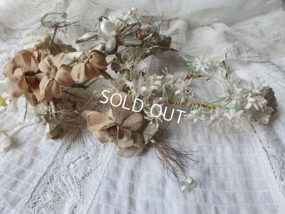 画像18: アンティーク花冠セット